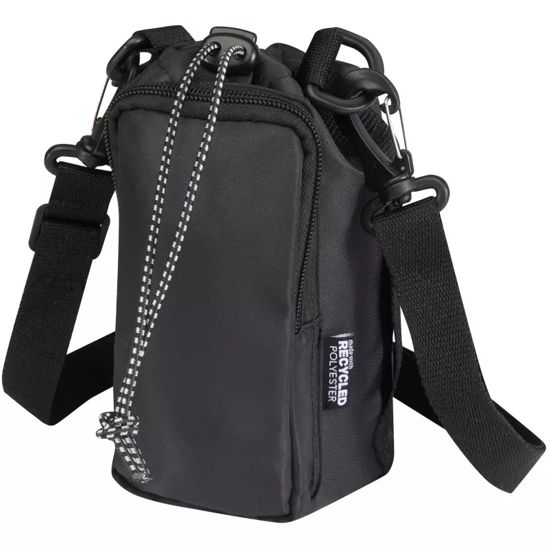 Trip Aware™, torba na butelki wykonana z materiałów z recyklingu, 2 l - Czarny (12076590)