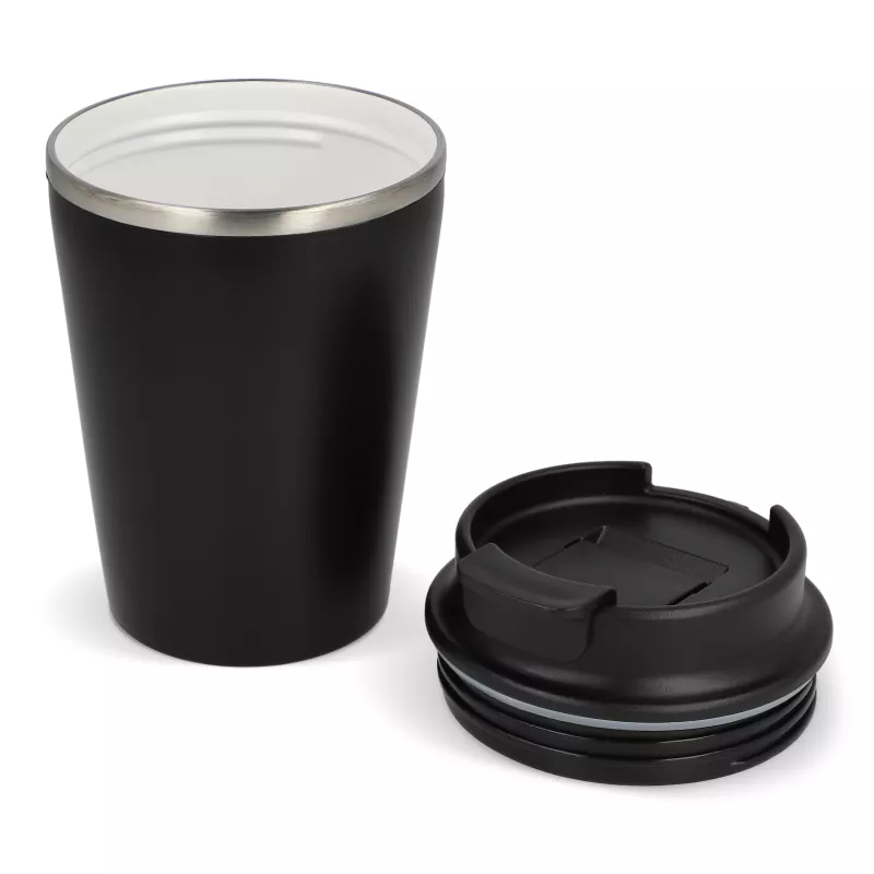 Kubek termiczny z ceramiczną powłoką InSideOut T-cup 280ml - czarny (LT57003-N0002)