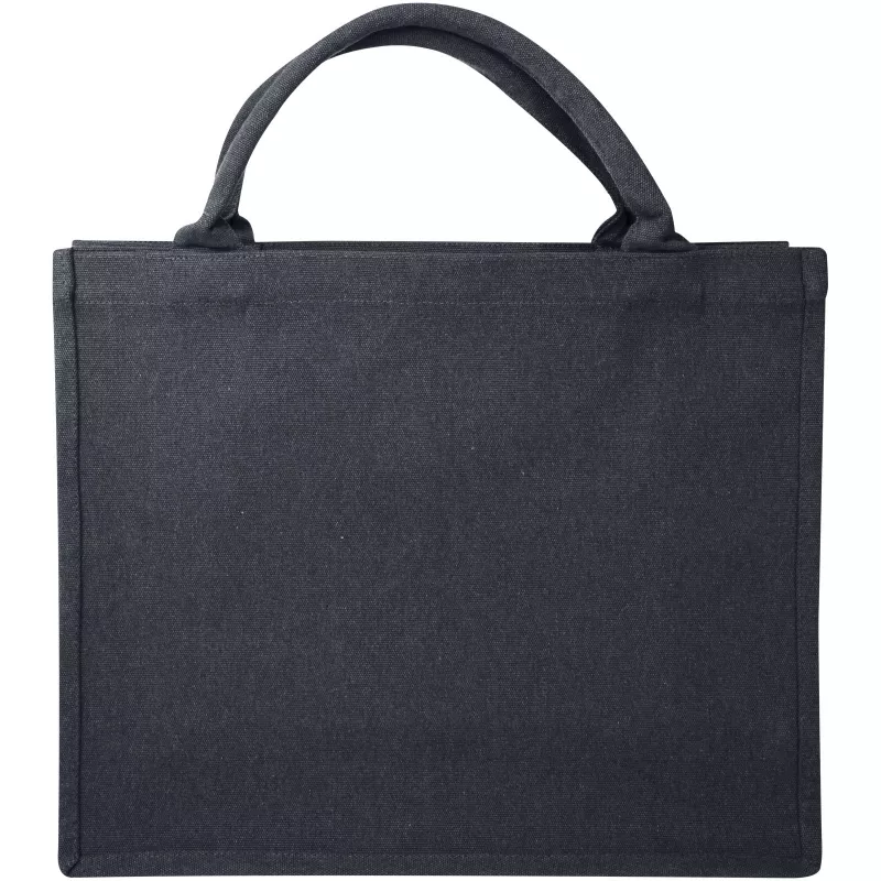 Page torba na zakupy z materiału z recyklingu o gramaturze 400 g/m² - Dżinsowy niebieski (12071154)