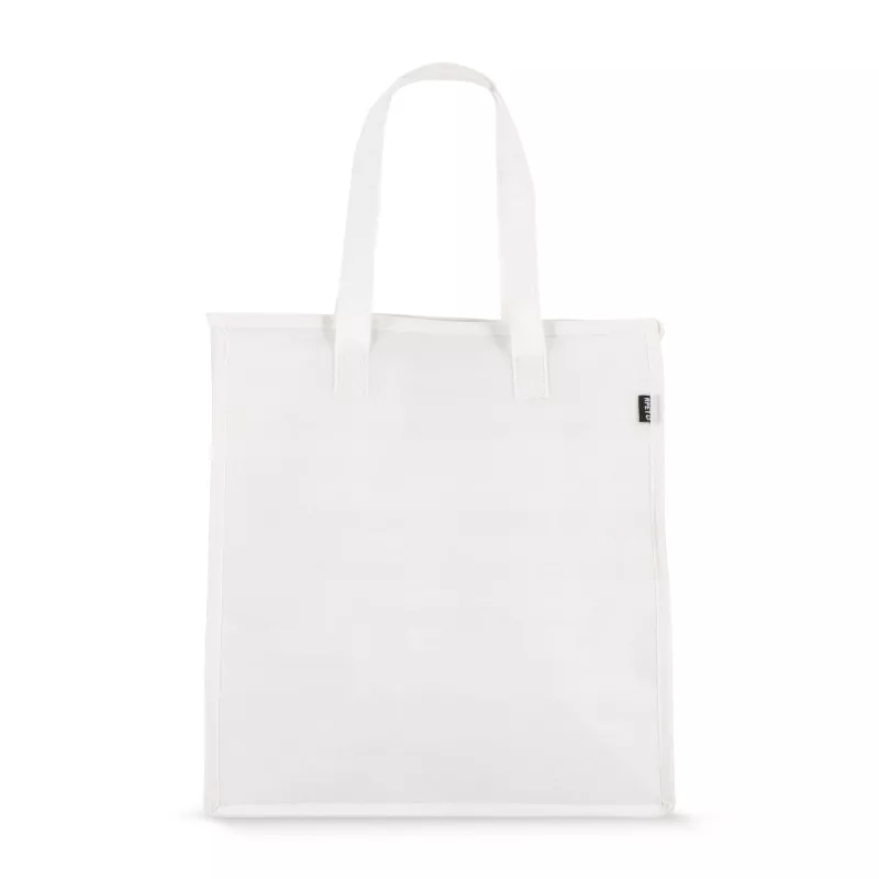 R-PET Torba chłodząca z włókniny 33 x 25,5 x 37 cm 75 g/m² - biały (LT95391-N0001)