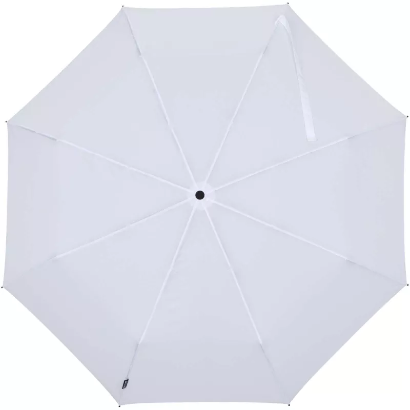 Renee – składany parasol 23 cale wyposażony w funkcję automatycznego otwierania i zamykania - Biały (13015901)
