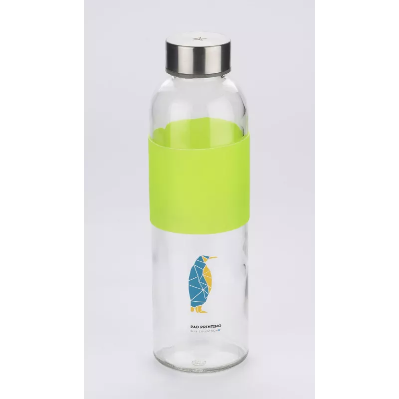Butelka szklana GLASSI 520 ml - zielony jasny (16207-13)