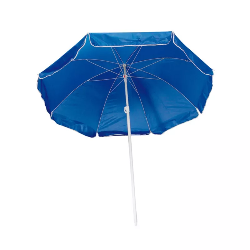 Parasol plażowy ø145 cm z futerałem - niebieski (5507004)