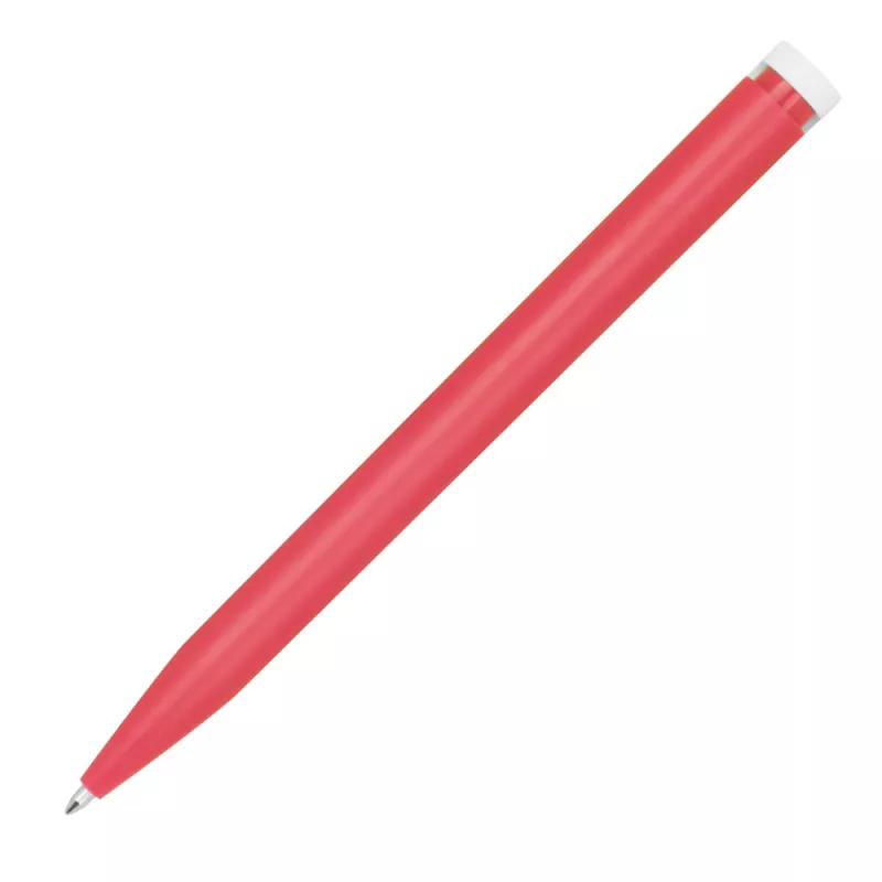 Długopis reklamowy plastikowy 13758 - czerwony (1375805)