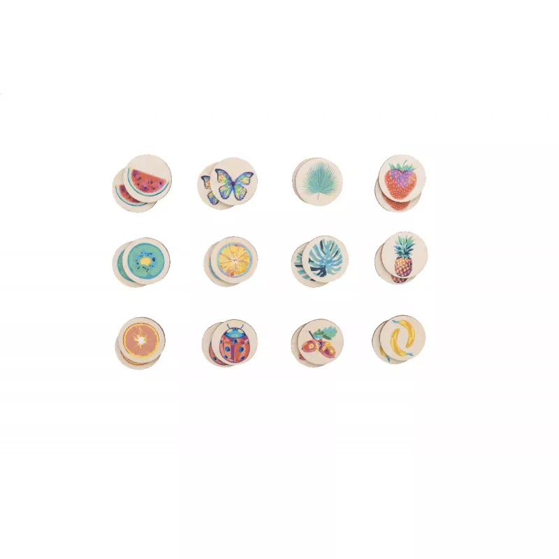 Tokemor Creative personalizowana gra memory - naturalny-a (AP716920)