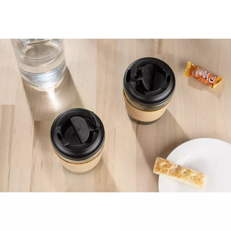 Kubek termiczny CAFFEZ 350 ml - grafitowy (17638-15)