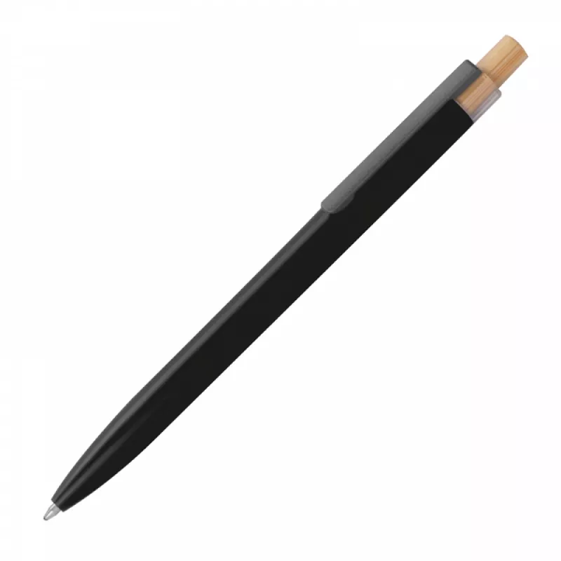 Długopis z aluminium z recyklingu - czarny (1384503)