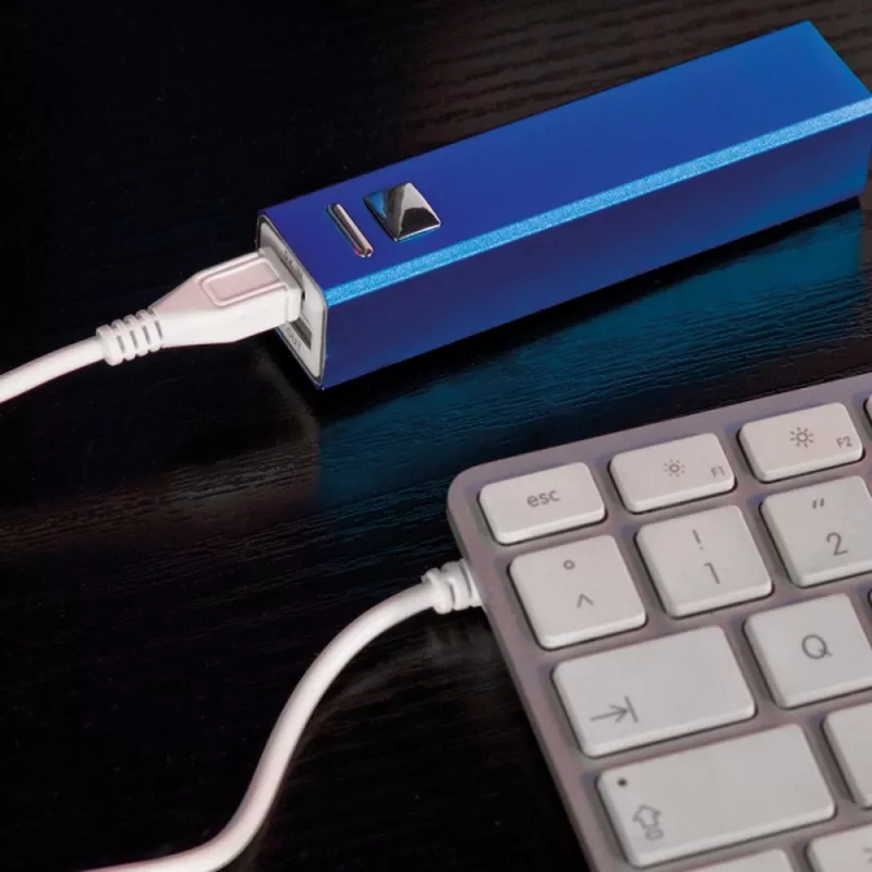 Power bank 2200 mAh OLEG - niebieski (4302904)