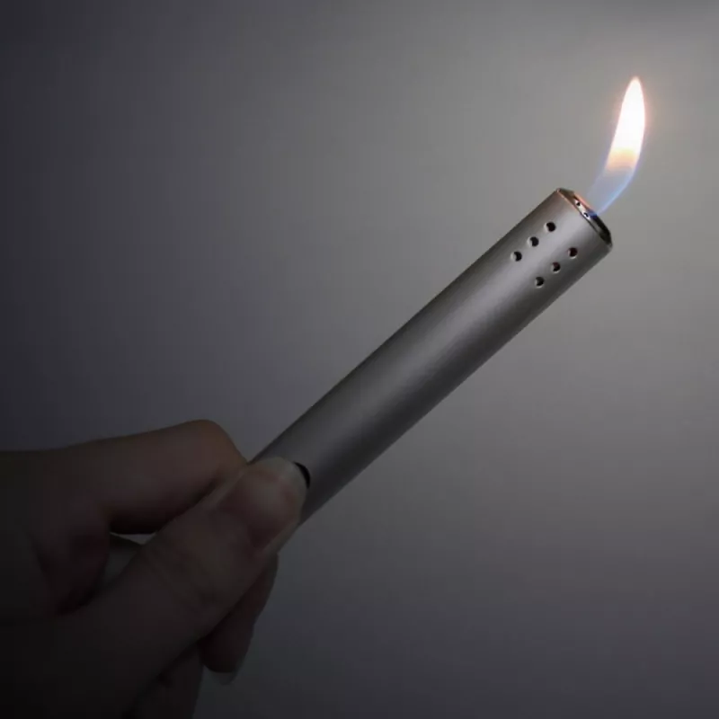 Zapalarka metalowa GRANT - szary (8601607)