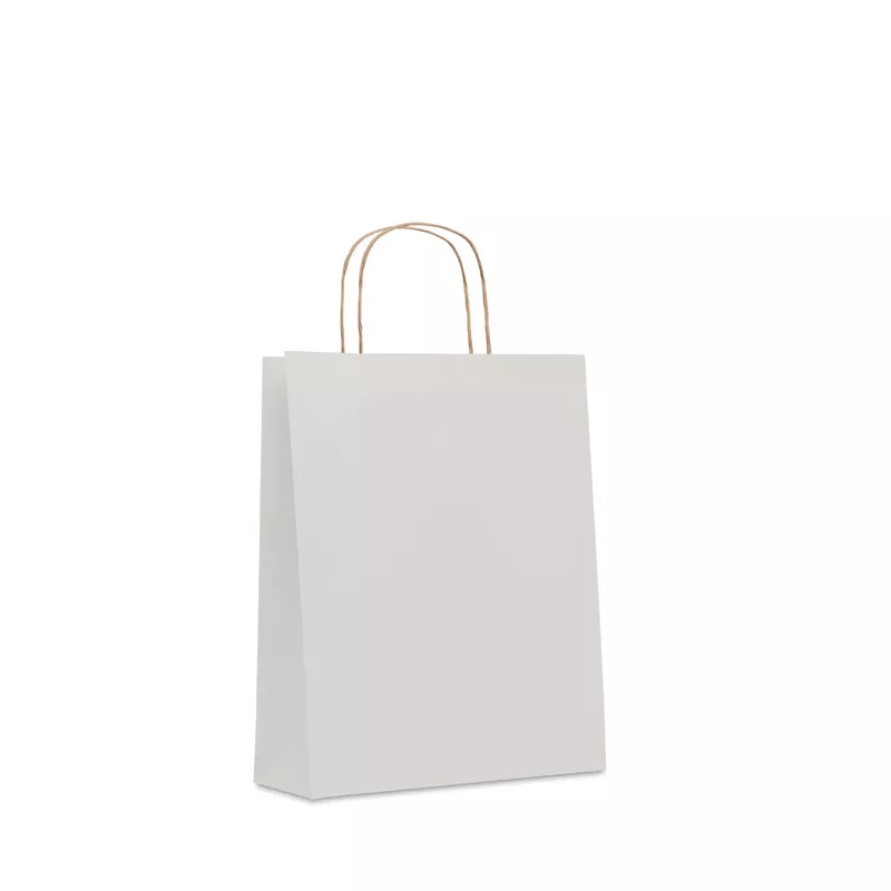 Torba prezentowa średnia 90 g/m² PAPER TONE M - Bialy (MO6173-06)