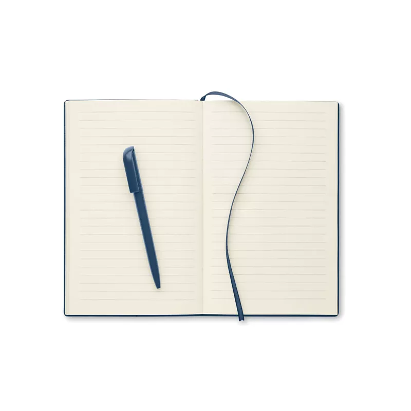 Notes A5 z okładką PU 80 kartek w linię NOTA - Francuski Granat (MO2524-85)
