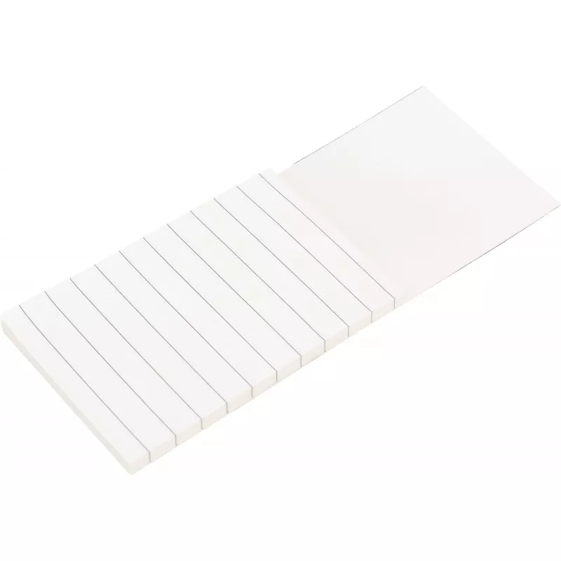 Notes na lodówkę z magnesem HELGE - biały (2491606)
