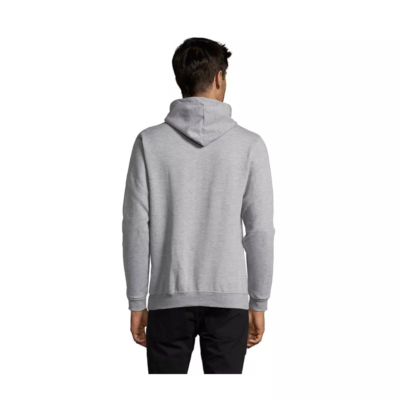Bluza unisex z kapturem 280 g/m² Sol's SNAKE - Szary Melanż 2 (S47101-GY)