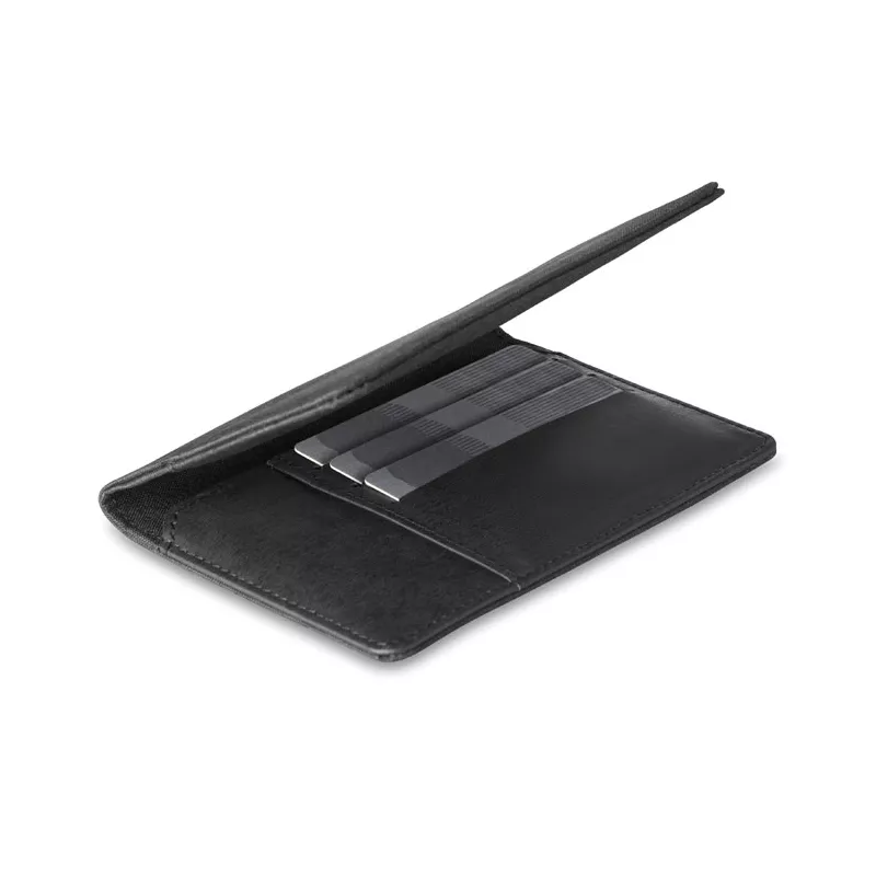 Etui na paszport z ochroną RFID SHIELDOC - Czarny (MO9107-03)