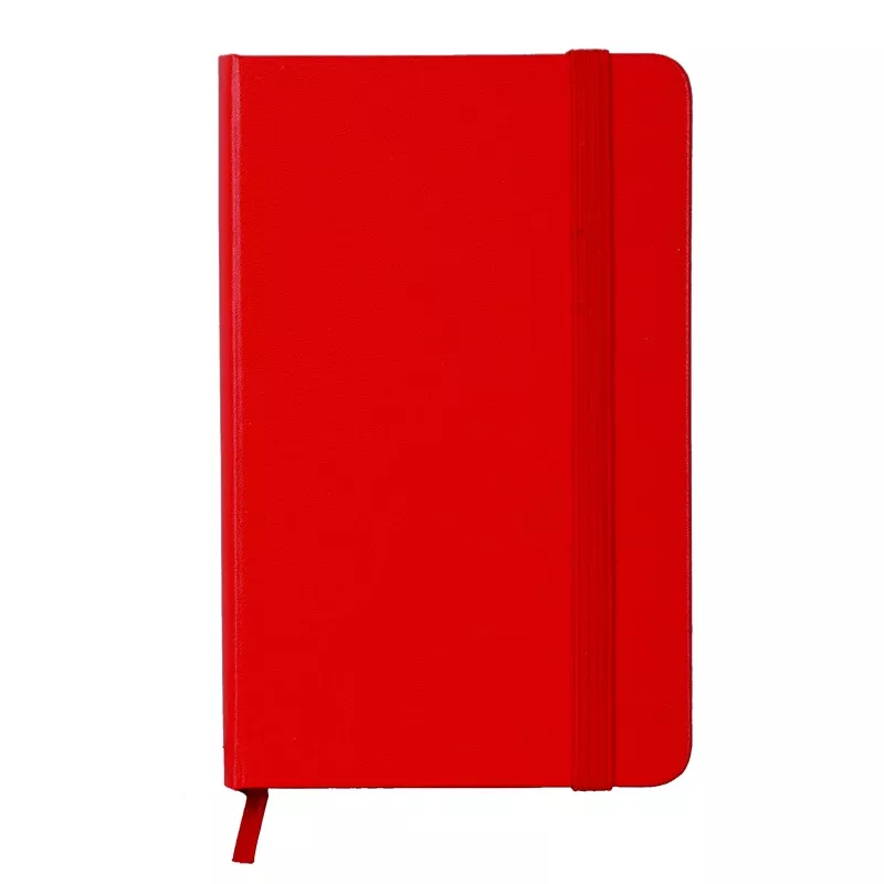 Notatnik 90x140/80k kratka Zamora - czerwony (R64225.08)