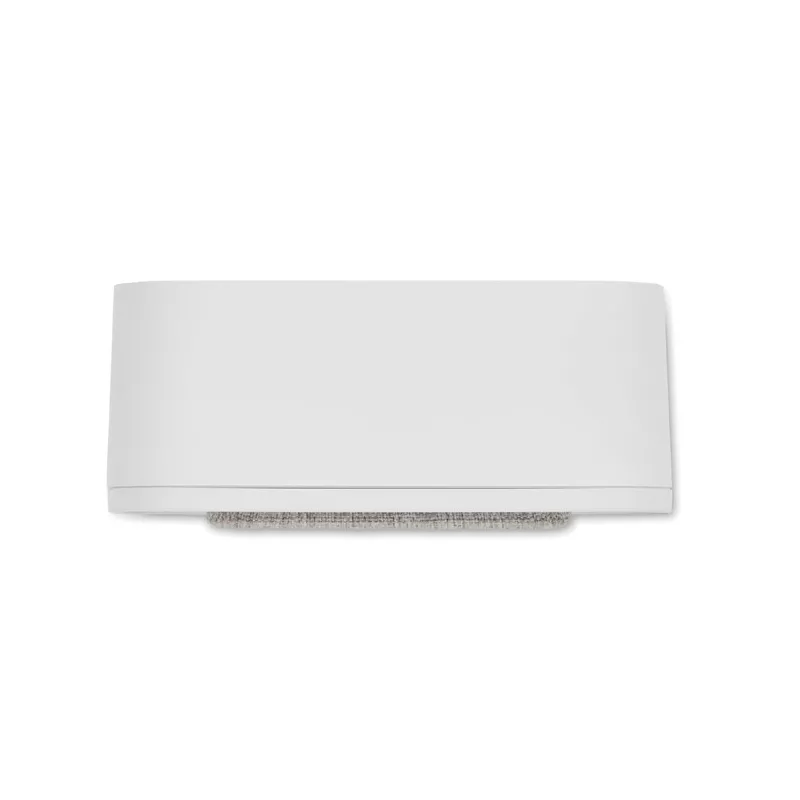 Budzik LED z tworzyw z recyklingu LUCE - Bialy (MO2299-06)