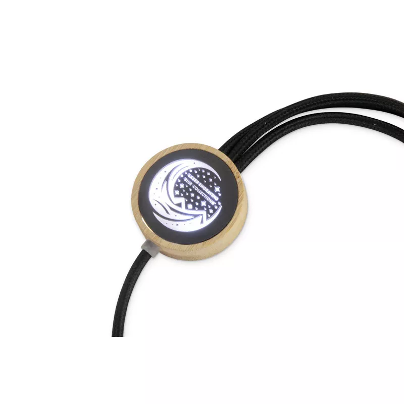 Kabel USB 4 w 1 GLOWIK - czarny (09187-02)