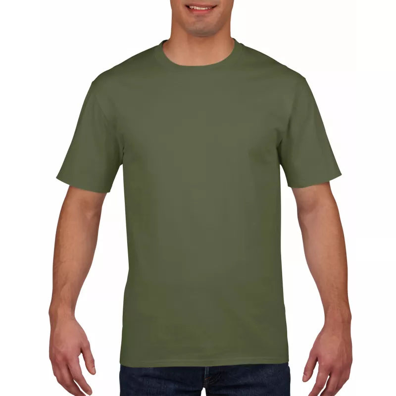 Koszulka bawełniana 185g/m² Gildan Premium Cotton® - Military Green (4100-MILITARY GREEN)