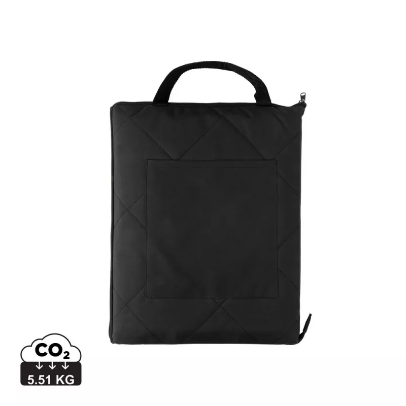 Koc piknikowy 130 x 145 cm Impact AWARE™ RPET - black (P459.121)