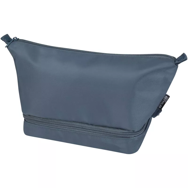 Trip Aware™, kosmetyczka podróżna wykonana z materiałów z recyklingu, 6 l - Hale Blue (12076655)