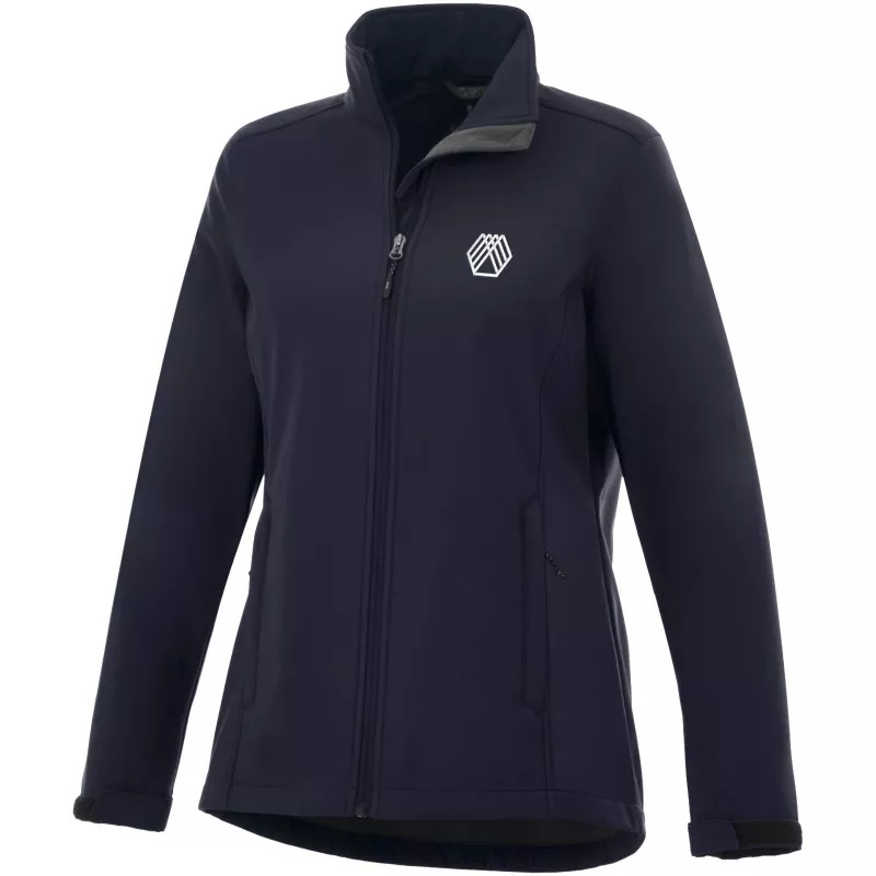 Damska kurtka typu softshell Maxson - Granatowy (38320-navy)