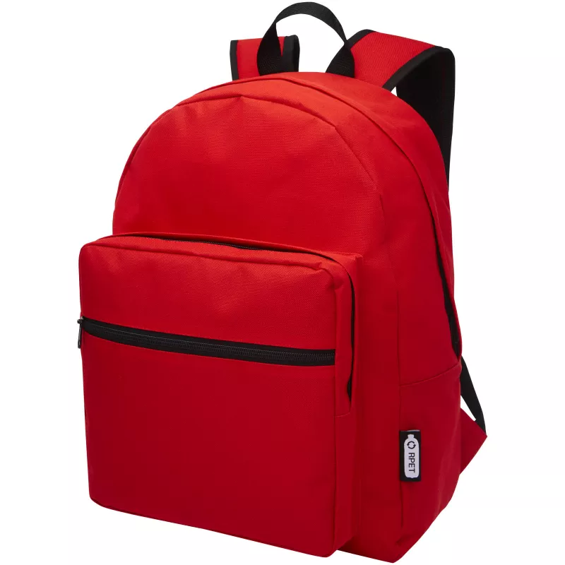 Retrend plecak z tworzywa RPET - Czerwony (12053221)