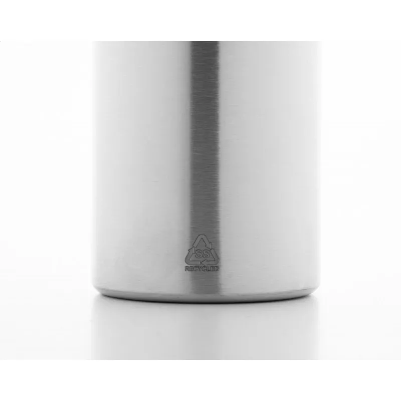 Ressuto XL butelka z ze stali nierdzewnej z recyklingu - srebrny (AP808229-21)