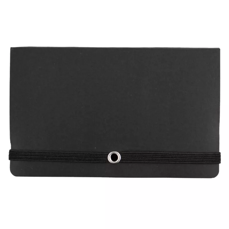 Zestaw do notatek, karteczki samoprzylepne - czarny (V2685-03)