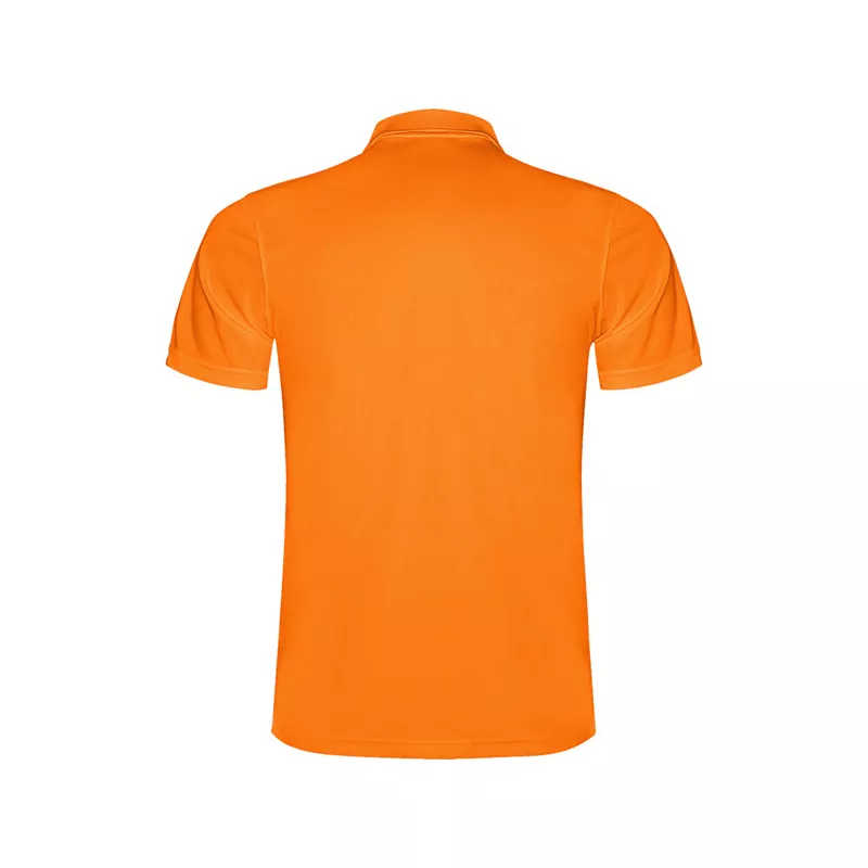Sportowa koszulka polo z poliestru 150 g/m² ROLY MONZHA 0404 - Fluor Orange (R0404-FLORANGE)