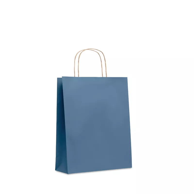 Torba prezentowa średnia 90 g/m² PAPER TONE M - Niebieski (MO6173-04)