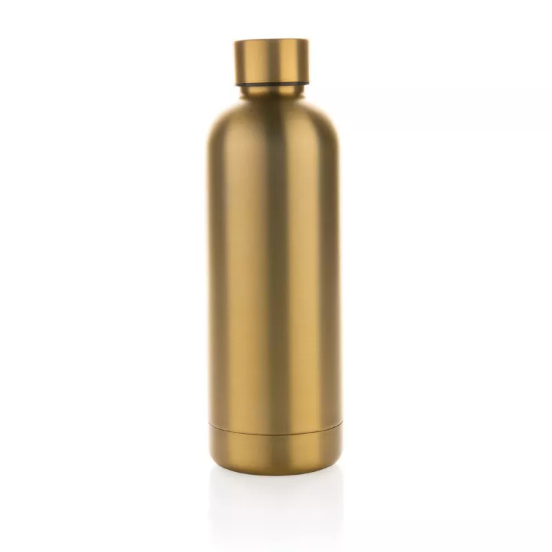 Butelka termiczna 500 ml, stal nierdzewna z recyklingu - golden (P435.706)