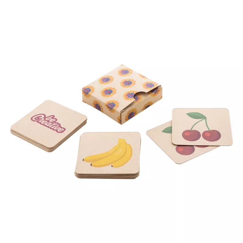 Minimor Eco personalizowana gra memory - naturalny-a (AP716861-B)
