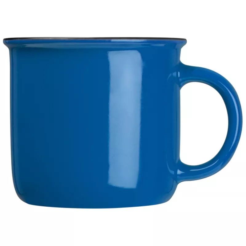 Kubek ceramiczny 350 ml - niebieski (8084304)