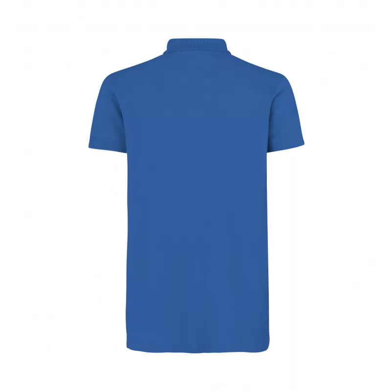 Koszulka bawełniana 210 g/m² ID Polo/stretch 0525 - Azure (0525-AZURE)