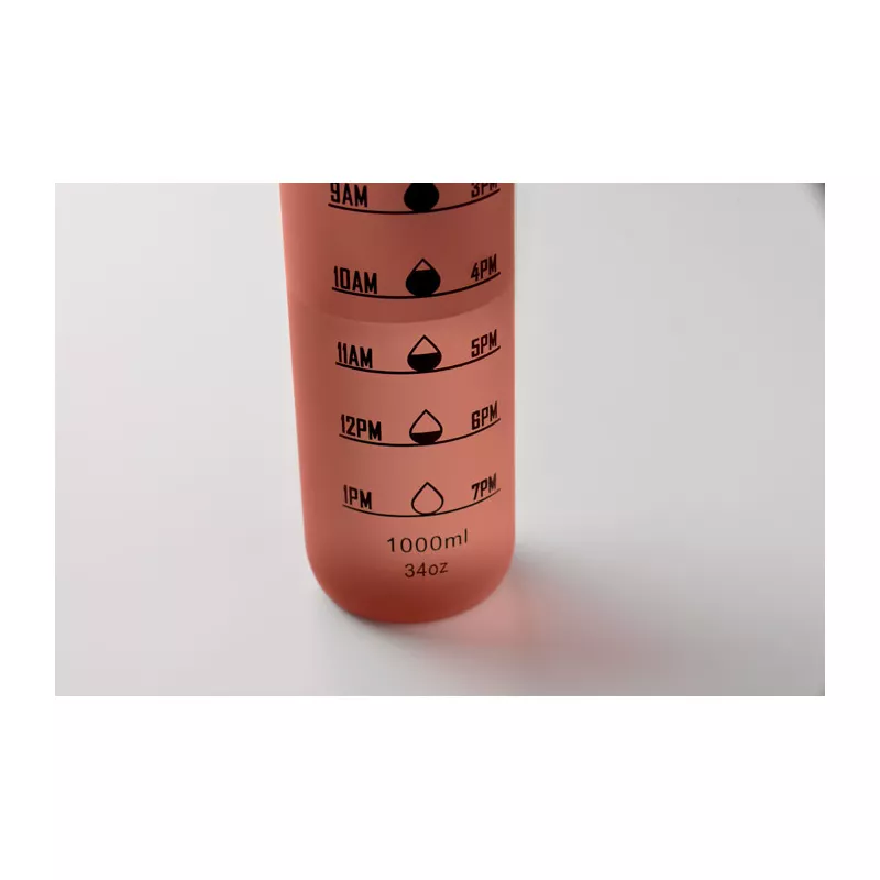 Butelka sportowa RPET 1000 ml ISFORDEN MARK - Burgund (MO2672-02)