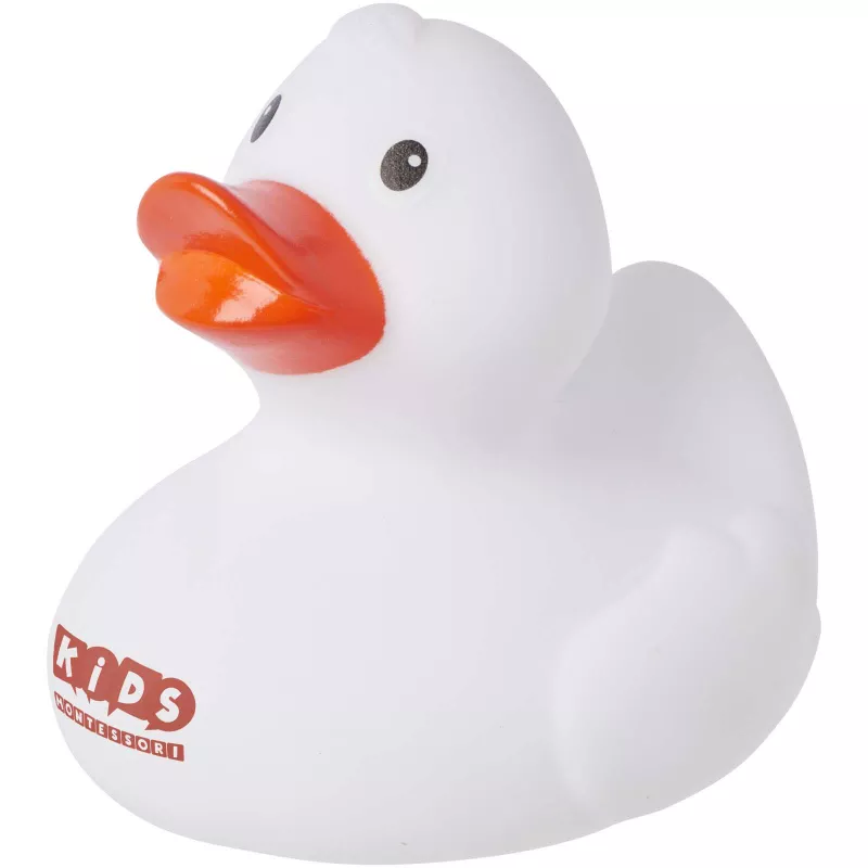 Quack gadżet antystresowy w kształcie kaczki - Biały (10458301)