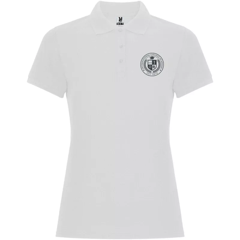 Pegaso Premium koszulka damska polo z krótkim rękawem - Biały (R6644-WHITE)