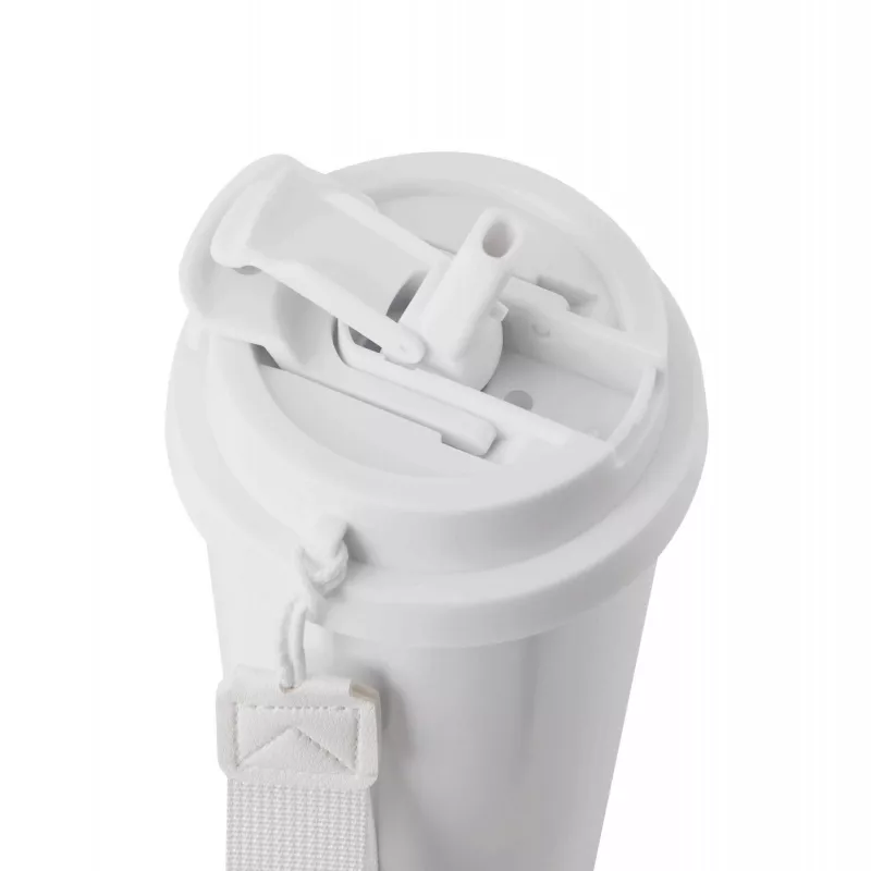 Butelka termiczna z podwójną izolacją - biały (56-0304741)