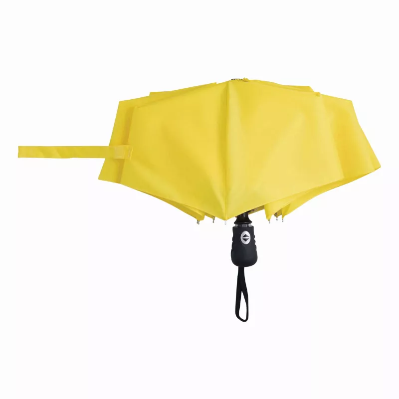 Automatyczny, wiatroodporny, kieszonkowy parasol - żółty (56-0101185)