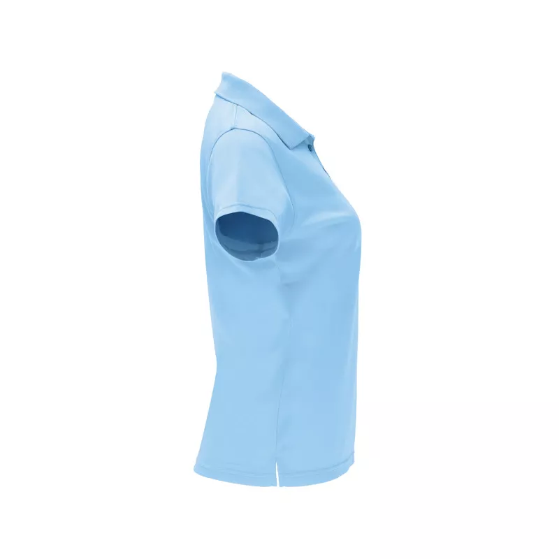 Damska sportowa koszulka polo z poliestru 150 g/m² ROLY MONZHA WOMAN 0410 - Błękitny (R0410-SKY BLUE)