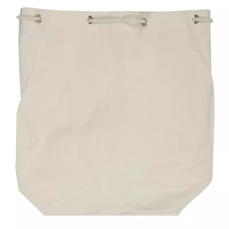 Worek sportowy bawełniany 180 g/m2 KALKUTTA - biały (066106)