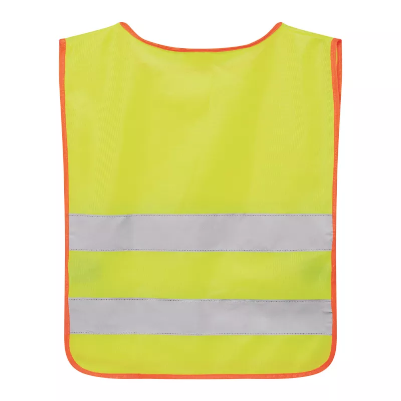 Kamizelka odblaskowa dla dzieci - pomarańczowy, szary, żółty (56-0399045)