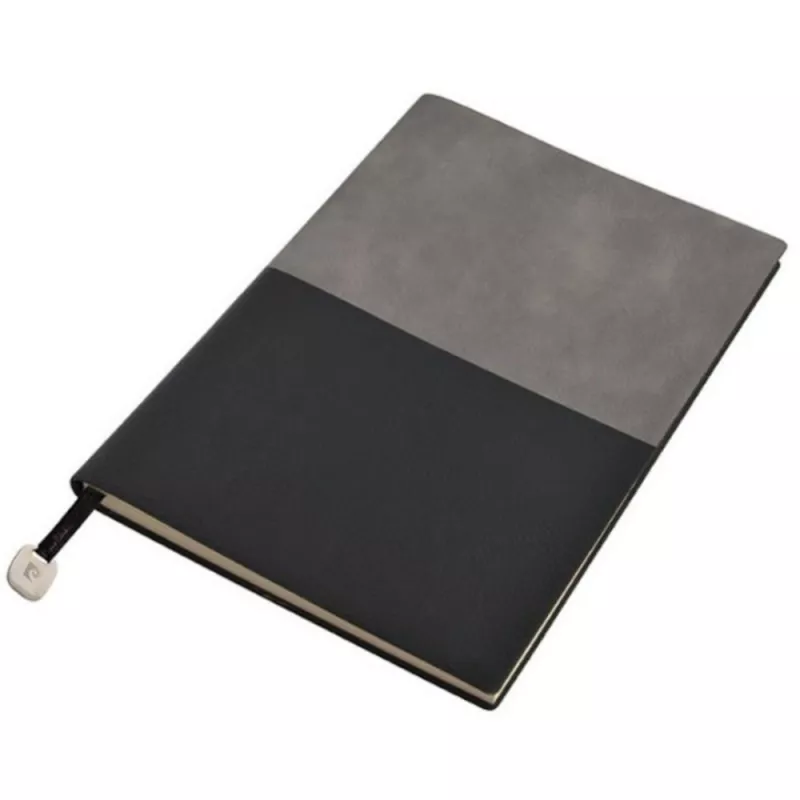 Notatnik A5 w kropki REPORTER Pierre Cardin - szary (B4000500IP307)