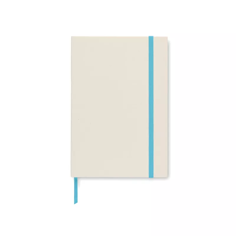 Notes A5 z recyklingu 80 kartek w linię MITO NOTE - Turkusowy (MO6743-12)