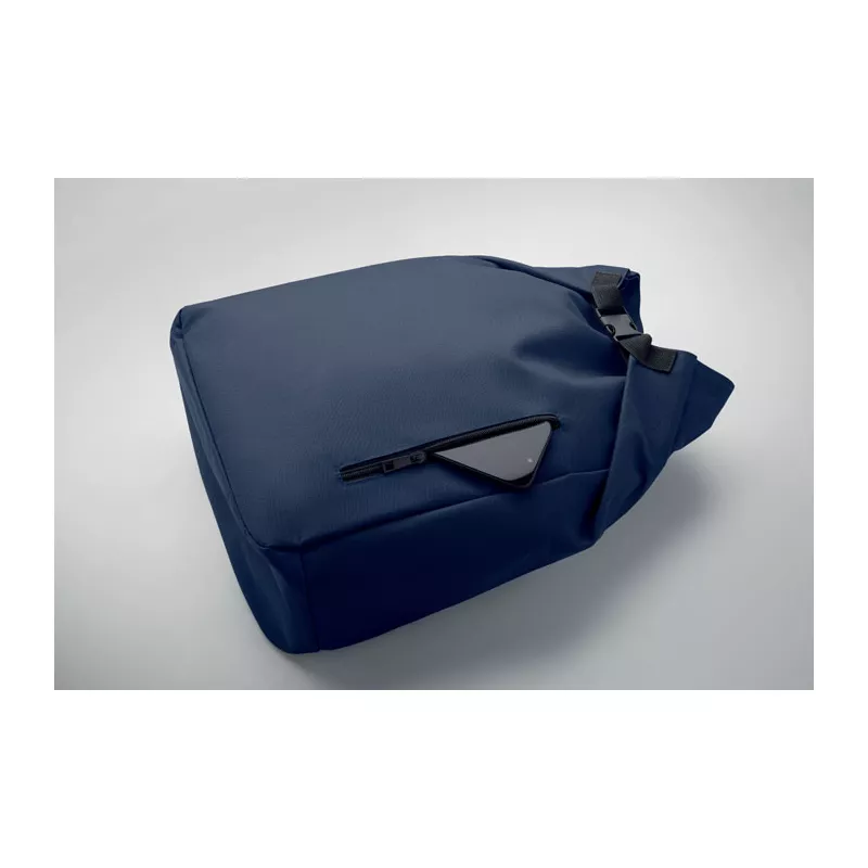 Plecak na laptop 15" z RPET 600D UNITON - Francuski Granat (MO2969-85)