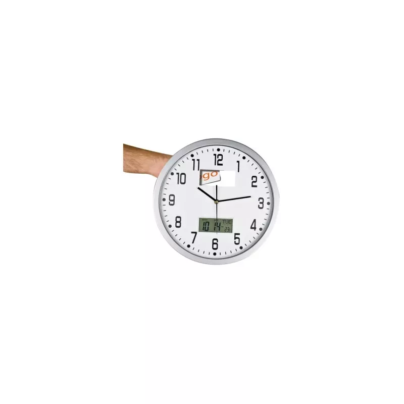 Zegar ścienny CrisMa - biały (4124006)