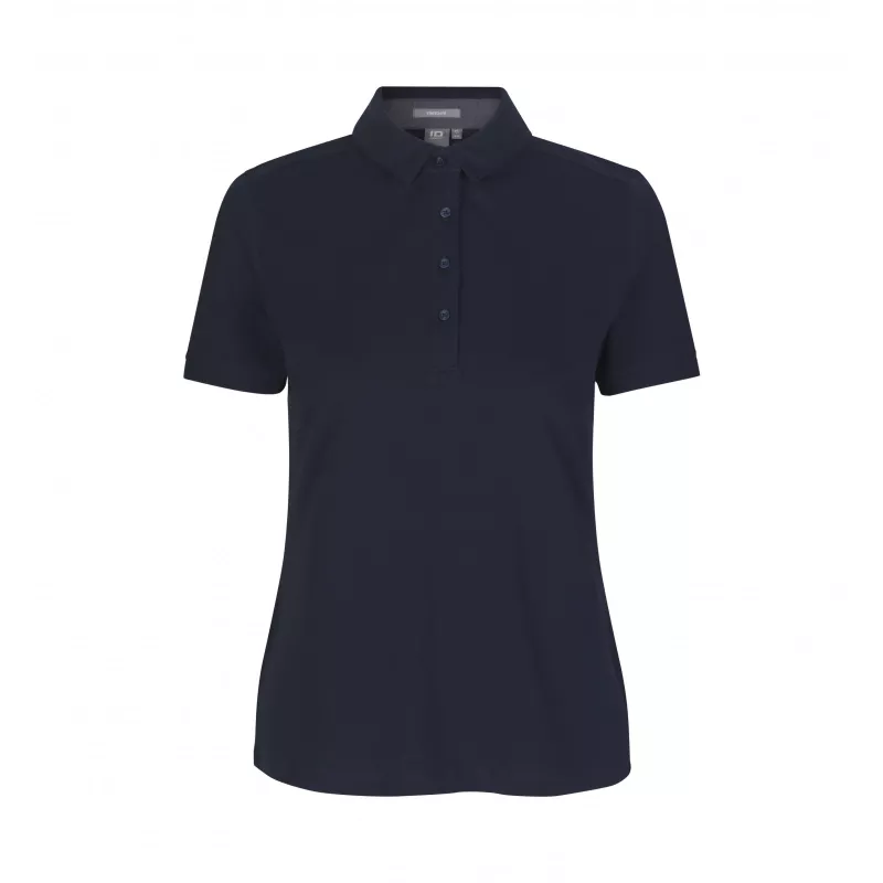 Koszulka bawełniana 185 g/m² ID Polo biznes/Jersey damska 0535 - Navy (0535-NAVY)