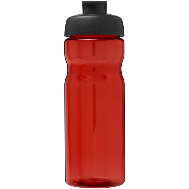 Bidon H2O Eco  z wieczkiem zaciskowym 650 ml - Czarny-Czerwony (21009797)