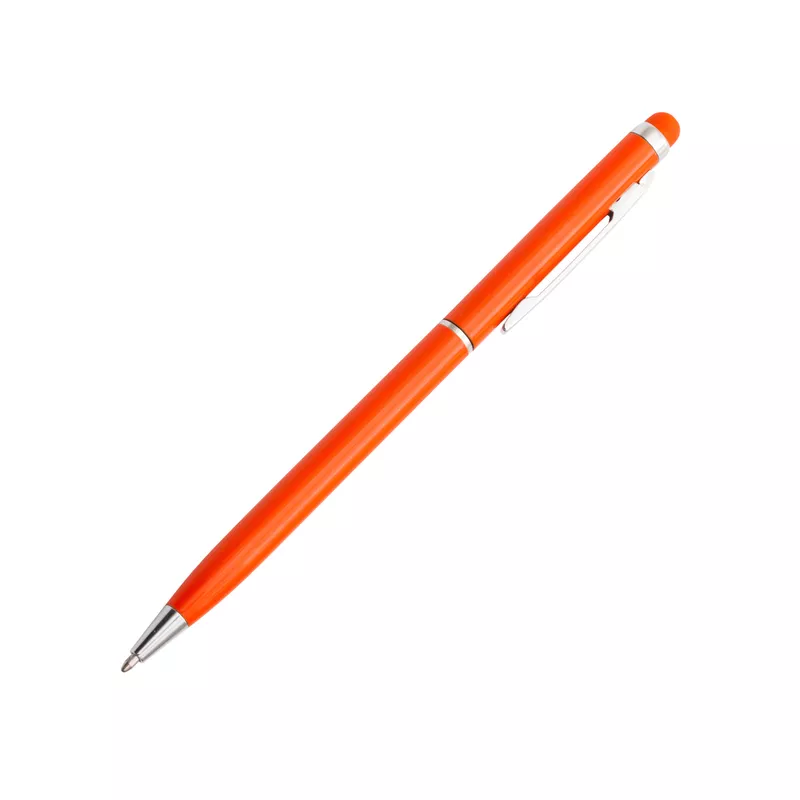 Długopis aluminiowy Touch Tip - pomarańczowy (R73408.15)