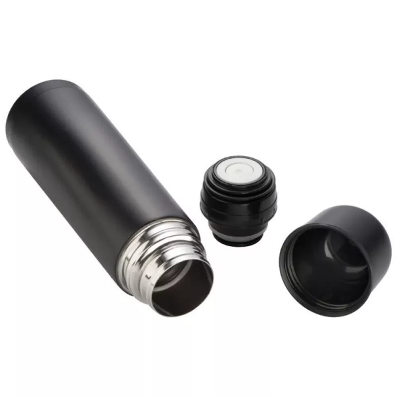 Termos ze stali nierdzewnej AUCKLAND 500 ml - czarny (289303)